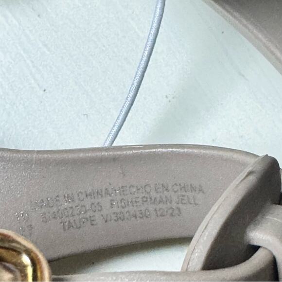 Old Navy Ankle Strap Buckle TAUPE Stylish Women's Sandals - Picture 3 of 7